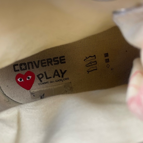 Converse Comme des Garçons PLAY X
Chuck 70 Unisex High Top Sneaker - Picture 11 of 13